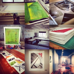 Poster Printing Process Instagram collage