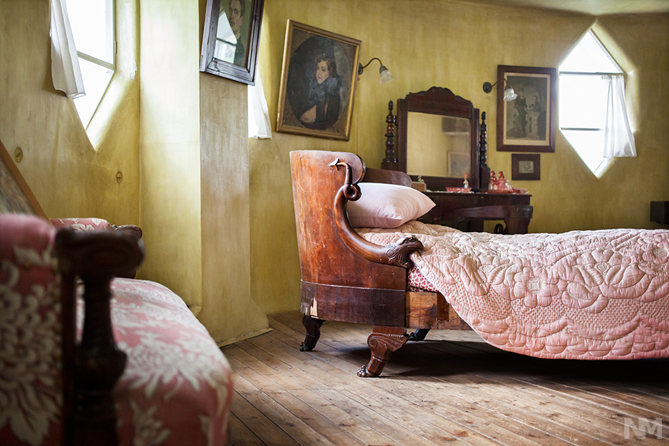 Melnikov House - bedroom2014